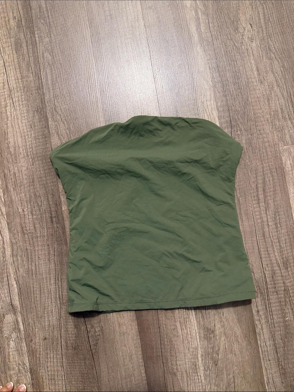 Women’s Olive Green Strapless Tube Camisole